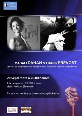 Concert de bienfaisance  - Magali Dahan et Frank Prévost