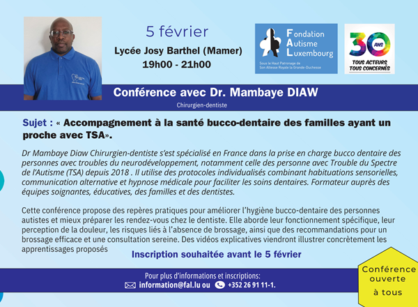 Konferenz mit Dr. Mambaye Diaw