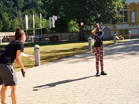 Chloe enjoys her time in the vacation weeks with the FAL